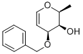 4-O-BENZYL-L-FUCAL, Struktur