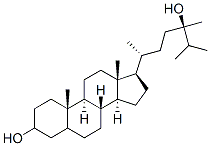 ergostan-3,24-diol Struktur