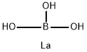 boron lanthanum(3+) trioxide Struktur