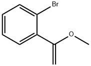 1-BROMO-2-(1-METHOXY-VINYL)-BENZENE Struktur