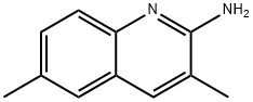 2-AMINO-3,6-DIMETHYLQUINOLINE Struktur