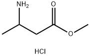 Butanoic acid, 3-aMino-, Methyl ester, hydrochloride Struktur