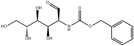 2-Amino-2-N-carbobenzoxy-2-deoxy-D-mannose Struktur