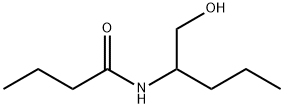 Butanamide,  N-[1-(hydroxymethyl)butyl]- Struktur