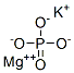 magnesium potassium orthophosphate Struktur