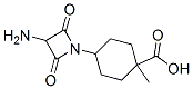 4-(3-amino-2-oxoazetidinonyl-1)methylcyclohexanecarboxylic acid Struktur