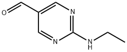 2-二乙基氨基嘧啶-5-甲醛 結構式