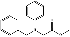 N-BENZYLPHENYLGLYCINE METHYL ESTER Struktur