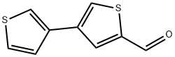 3,3′-Bithiophene-5-carboxaldehyde Struktur