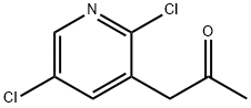 1-(2,5-Dichloropyridin-3-yl)propan-2-one Struktur