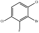 2-BroMo-1,4-dichloro-3-fluorobenzene Struktur