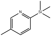 Pyridine, 5-methyl-2-(trimethylsilyl)- (9CI) Struktur