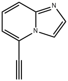 5-エチンイルイミダゾ[1,2-A]ピリジン 化學(xué)構(gòu)造式