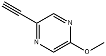 2-ethynyl-5-Methoxypyrazine Struktur