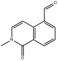 2-dihydro-2-Methyl-1-oxoisoquinoline-5-carbaldehyde Struktur