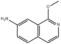 1-Methoxyisoquinolin-7-aMine Struktur