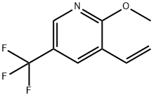 5-(trifluoroMethyl)-2-Methoxy-3-vinylpyridine Struktur