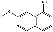 3-Methoxyisoquinolin-5-aMine Struktur