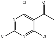 Ethanone, 1-(2,4,6-trichloropyriMidin-5-yl)- Struktur