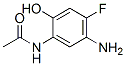 Acetamide,  N-(5-amino-4-fluoro-2-hydroxyphenyl)- Struktur