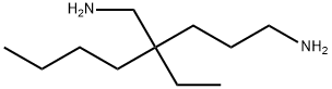 2-BUTYL-2-ETHYL-1 5-PENTANEDIAMINE Struktur