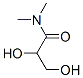 Propanamide, 2,3-dihydroxy-N,N-dimethyl- (9CI) Struktur