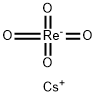 Perrhenic acid, cesium salt Struktur