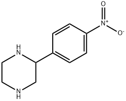 2-(4-NITRO-PHENYL)-PIPERAZINE Struktur