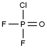 Chlorodifluorophosphine oxide Struktur