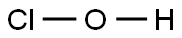 hypochlorous acid Struktur