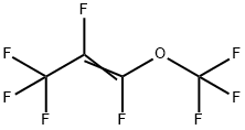 OCTAFLUORO-1-METHOXYPROP-1-ENE Struktur