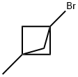 Bicyclo[1.1.1]pentane, 1-bromo-3-methyl- (9CI) Struktur