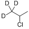 2-CHLOROPROPANE-1,1,1-D3 Struktur