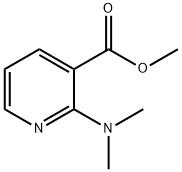 Methyl 2-(diMethylaMino)nicotinate Struktur