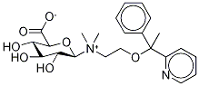 Doxylamine β-D-Glucuronide Struktur