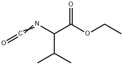 ETHYL 2-ISOCYANATO-3-METHYLBUTYRATE Struktur