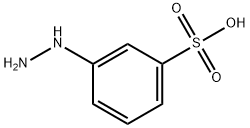 3-HYDRAZINO BENZENESULFONIC ACID Struktur