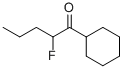 1-Pentanone, 1-cyclohexyl-2-fluoro- (9CI) Struktur