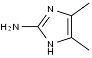 1H-Imidazol-2-amine,4,5-dimethyl-(9CI) Struktur