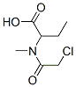 Butanoic  acid,  2-[(chloroacetyl)methylamino]-  (9CI) Struktur