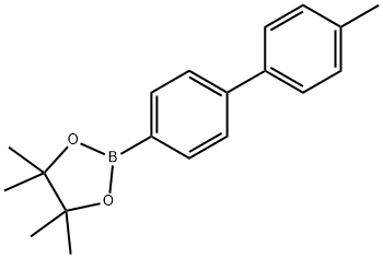 4,4,5,5-TetraMethyl-2-[4-(4-Methylphenyl)phenyl]-1,3,2-dioxaborolane Struktur