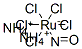 diammonium pentachloronitrosylruthenate Struktur