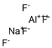 sodium aluminum tetrafluoride Struktur