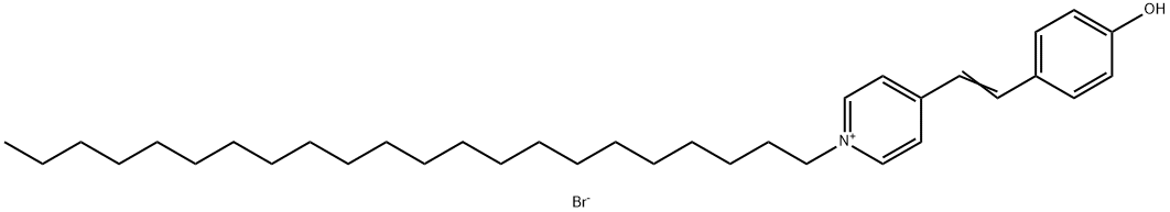 1-DOCOSYL-4-(4-HYDROXYSTYRYL)PYRIDINIUM& Struktur