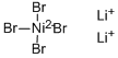 LITHIUM TETRABROMONICKELATE(II) Struktur