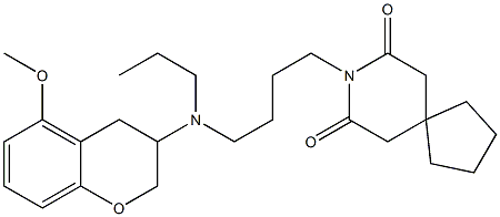 ALNESPIRONE Struktur