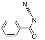 Benzamide, N-cyano-N-methyl- (8CI,9CI) Struktur