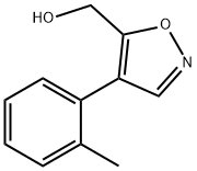 5-(HydroxyMethyl)-4-(o-tolyl)isoxazole Struktur