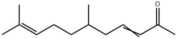 6,10-dimethylundeca-3,9-dien-2-one Struktur