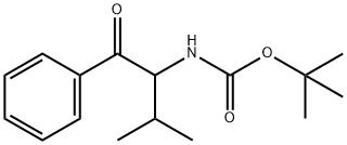 (1-BENZOYL-2-METHYL-PROPYL)-CARBAMIC ACID TERT-BUTYL ESTER Struktur